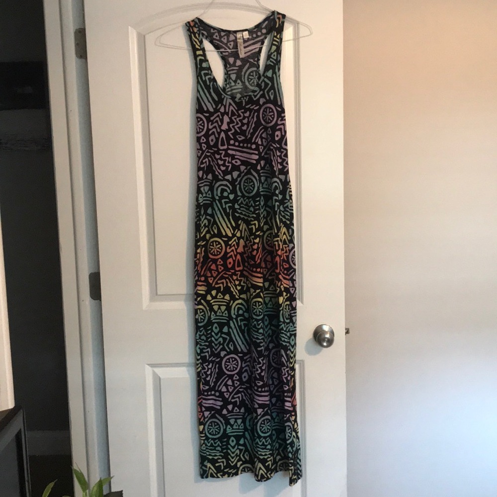 Rainbow symbol dress